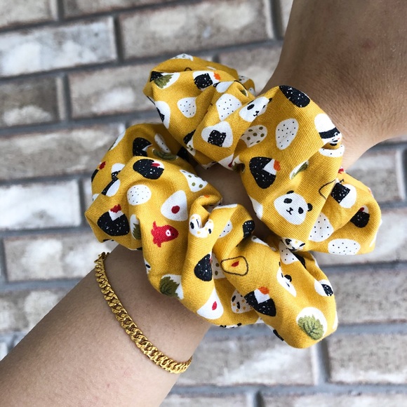 Set of 3 Hair Scrunchies - Picture 2 of 4